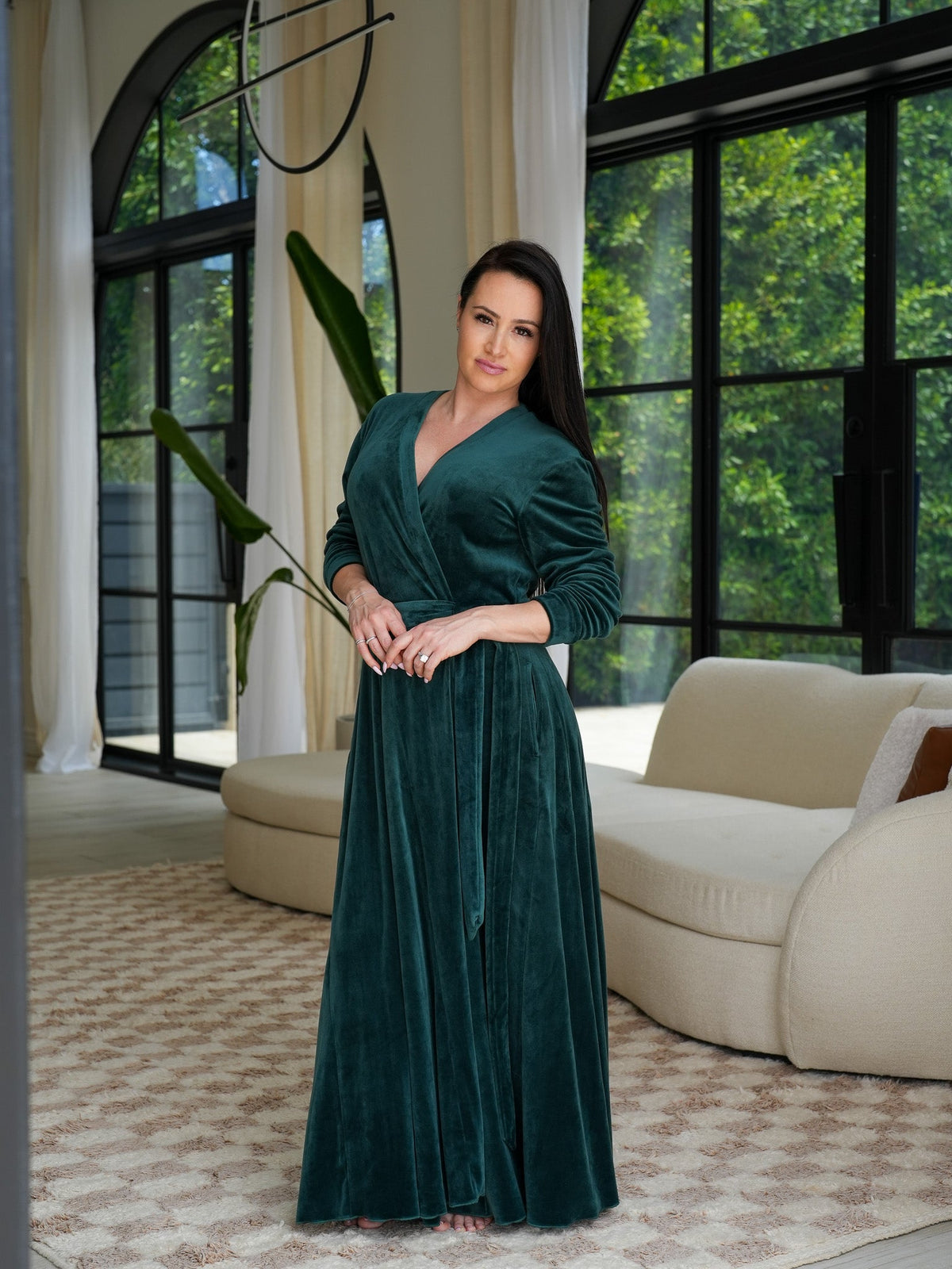 The Poised Belle Robe