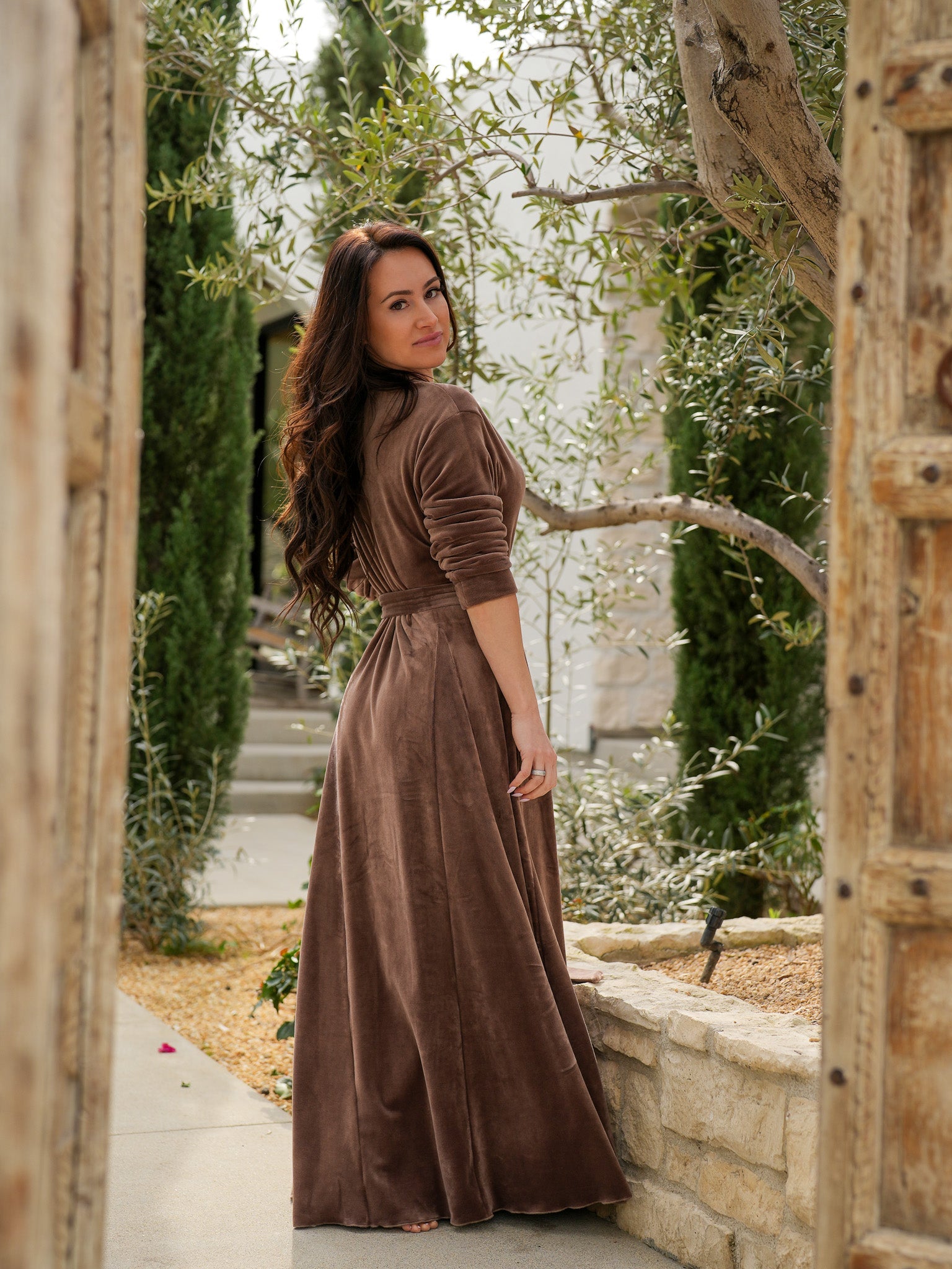 The Bronzed Belle Robe