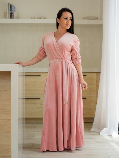 Rose Belle Robe