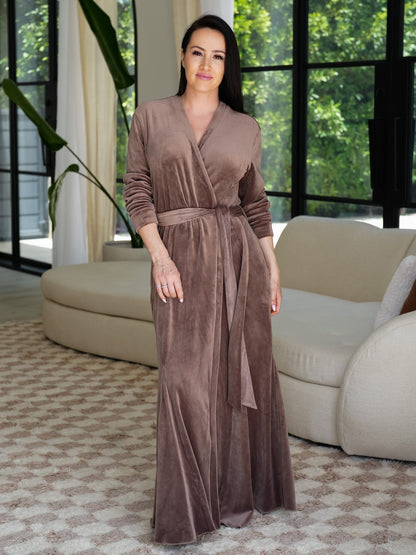 Bronzed Glam Robe