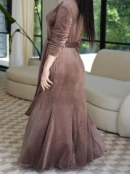 Bronzed Glam Robe