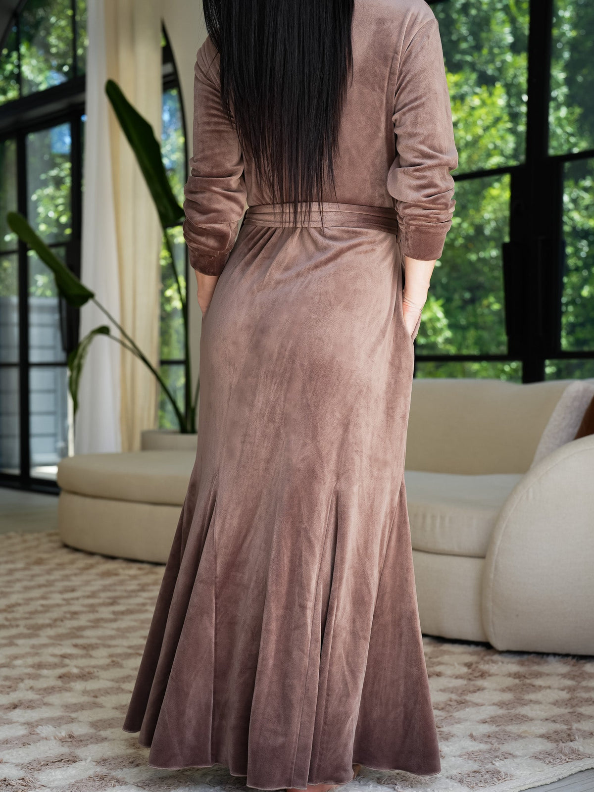Bronzed Glam Robe