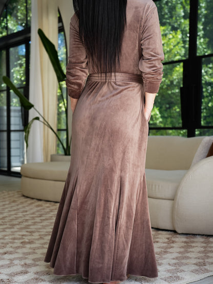 Bronzed Glam Robe