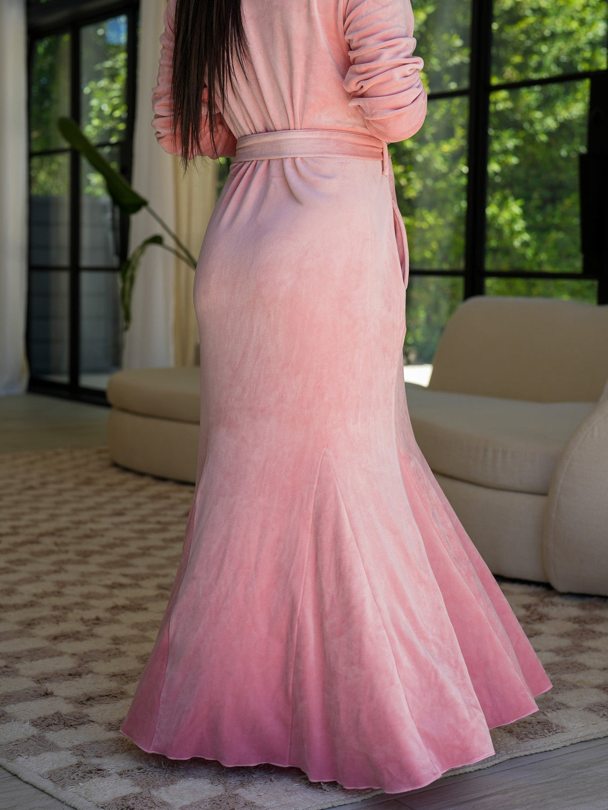 Rose Glam Robe