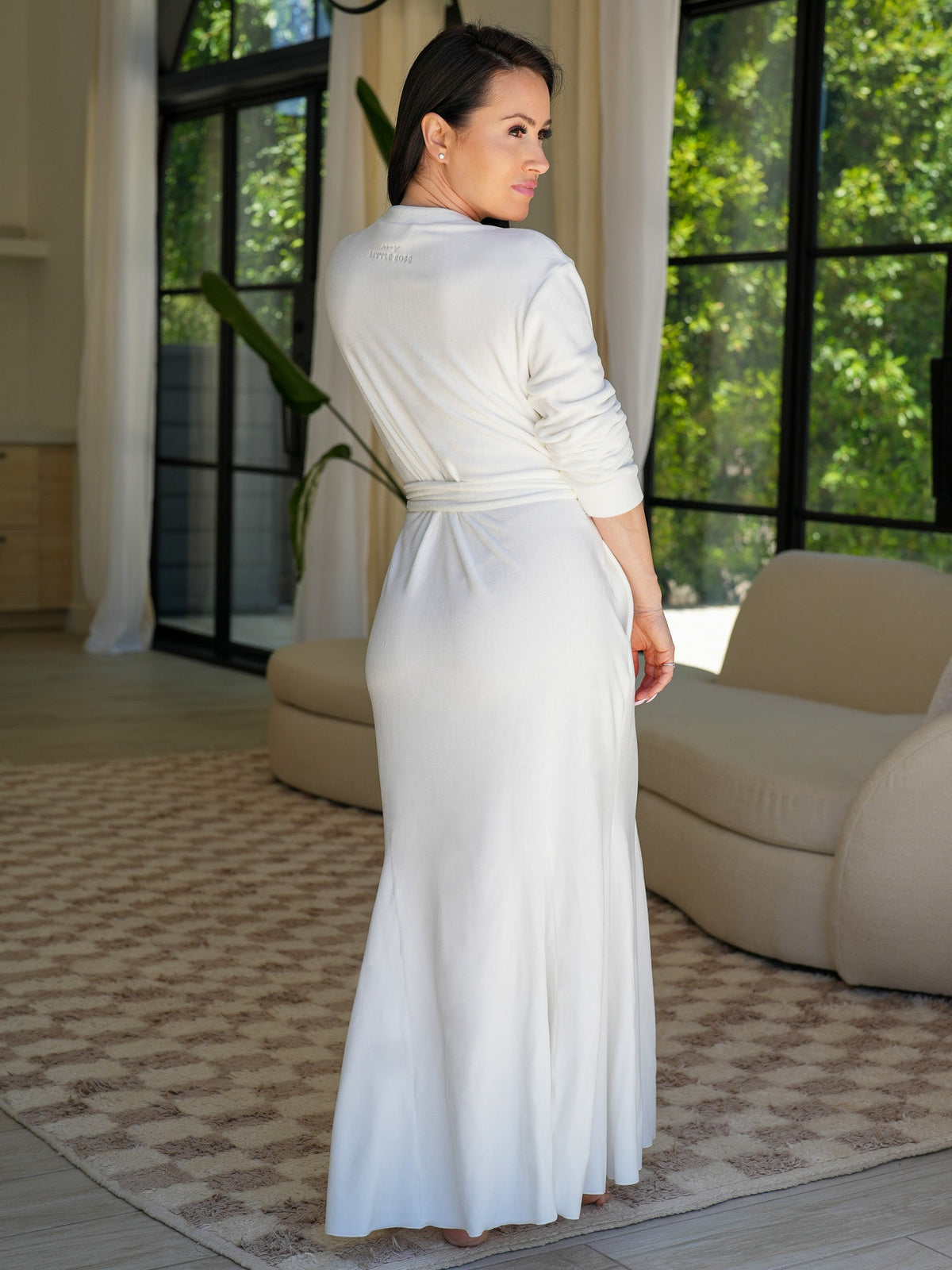 Ivory Glam Robe