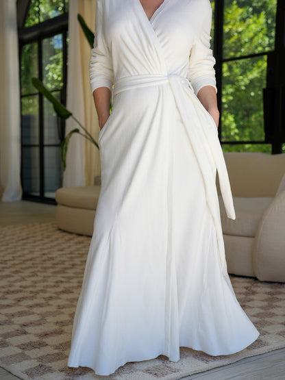Ivory Glam Robe