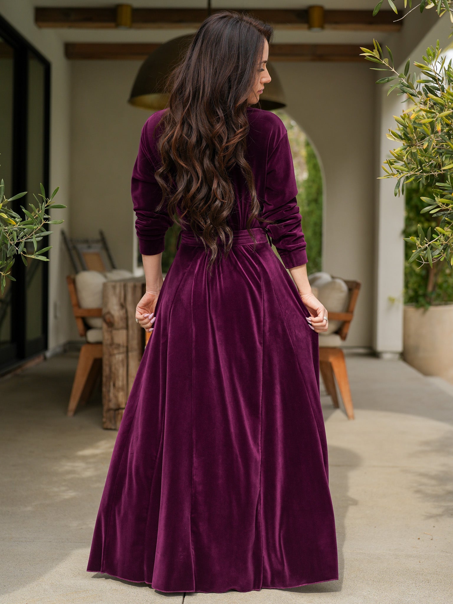 The Velvet Belle Robe