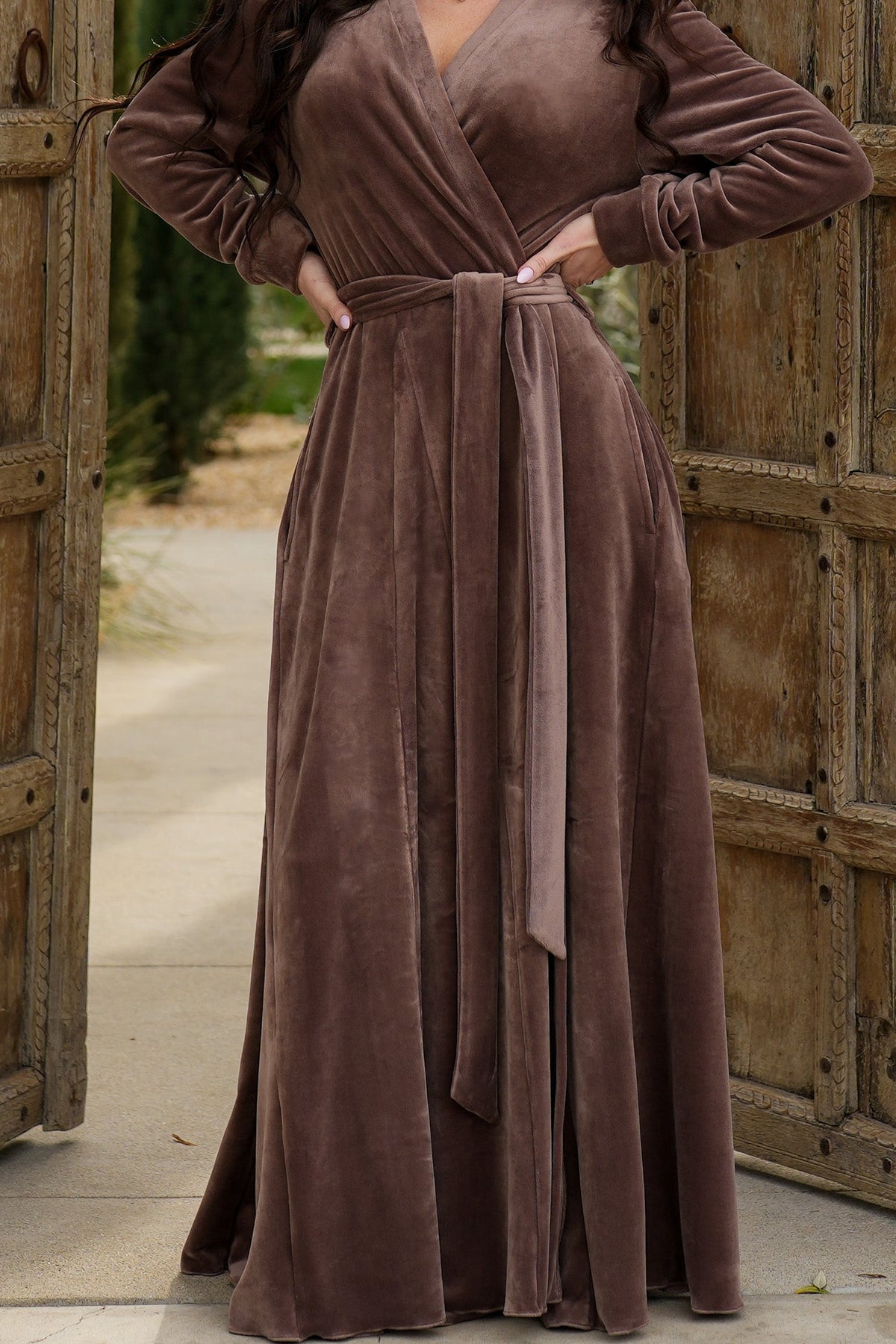 The Bronzed Belle Robe