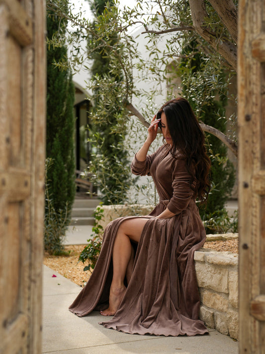 The Bronzed Belle Robe