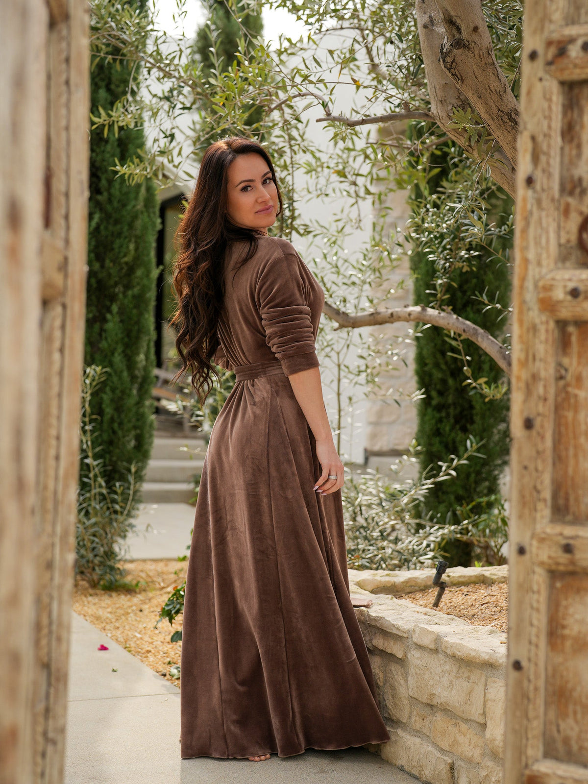 The Bronzed Belle Robe