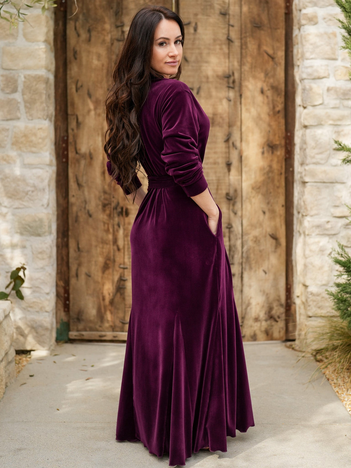 Velvet Glam Robe
