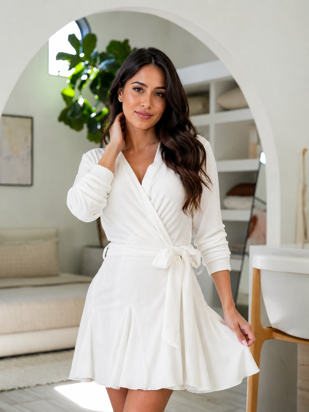 Ivory Muse Robe