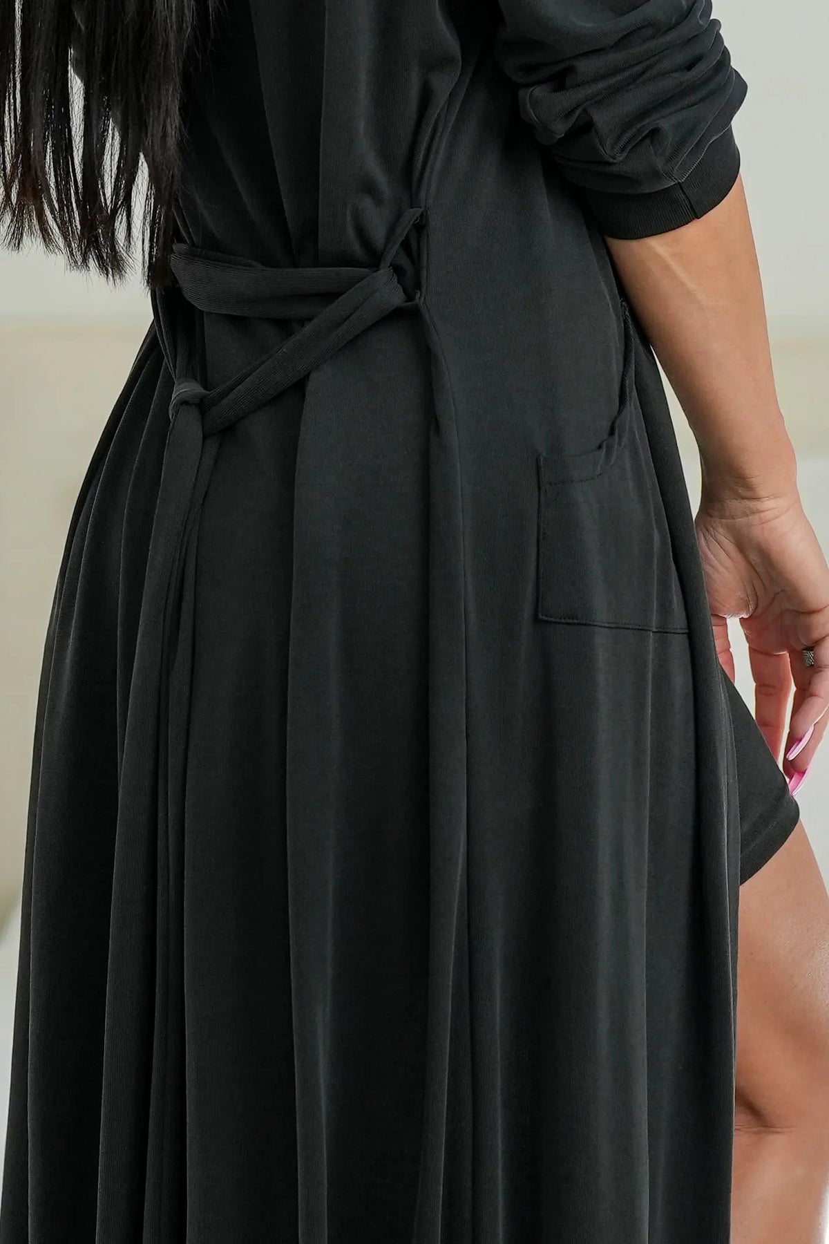 Sexy Basics Classic Long Robe