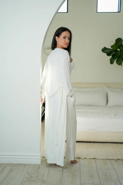Sexy Basics Classic Long Robe