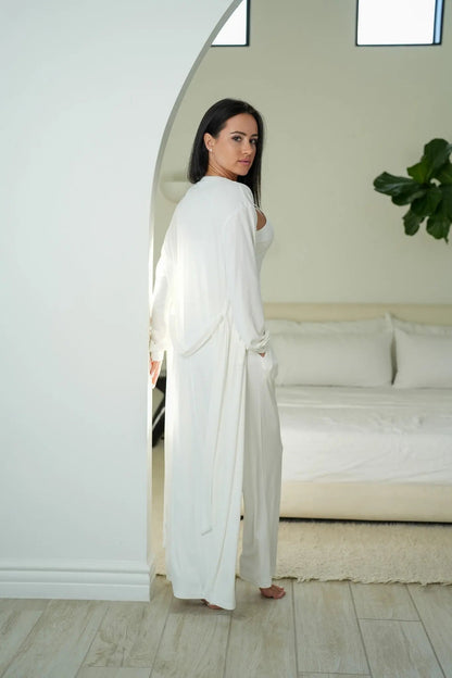 Sexy Basics Classic Long Robe